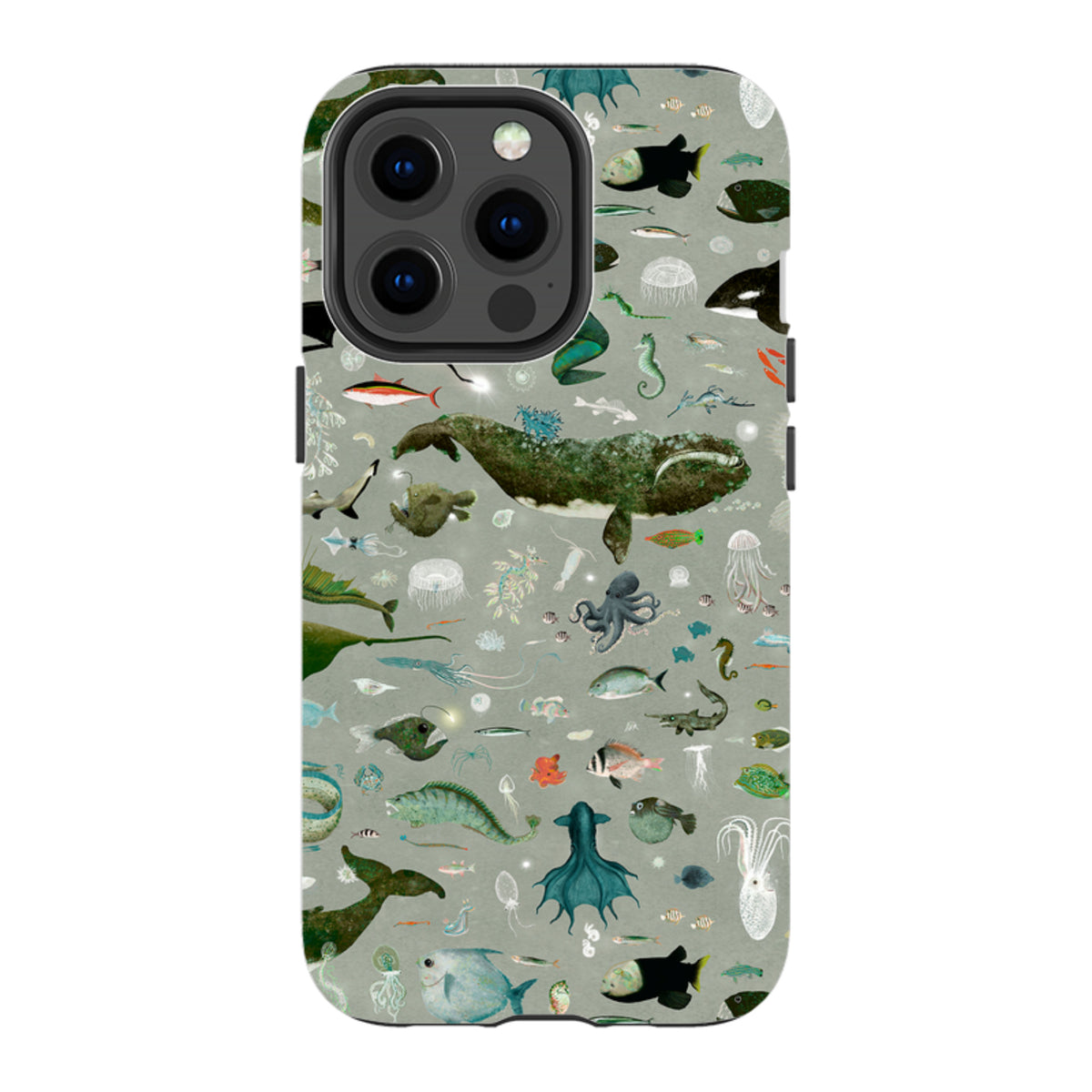 iPhone Tough Case - Moon Shadow By Katherine Quinn