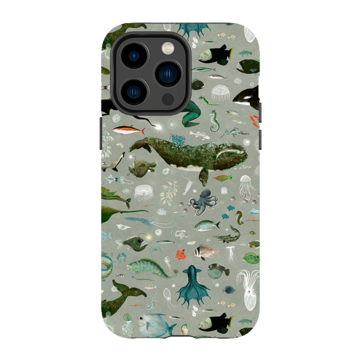 iPhone Tough Case - Moon Shadow By Katherine Quinn
