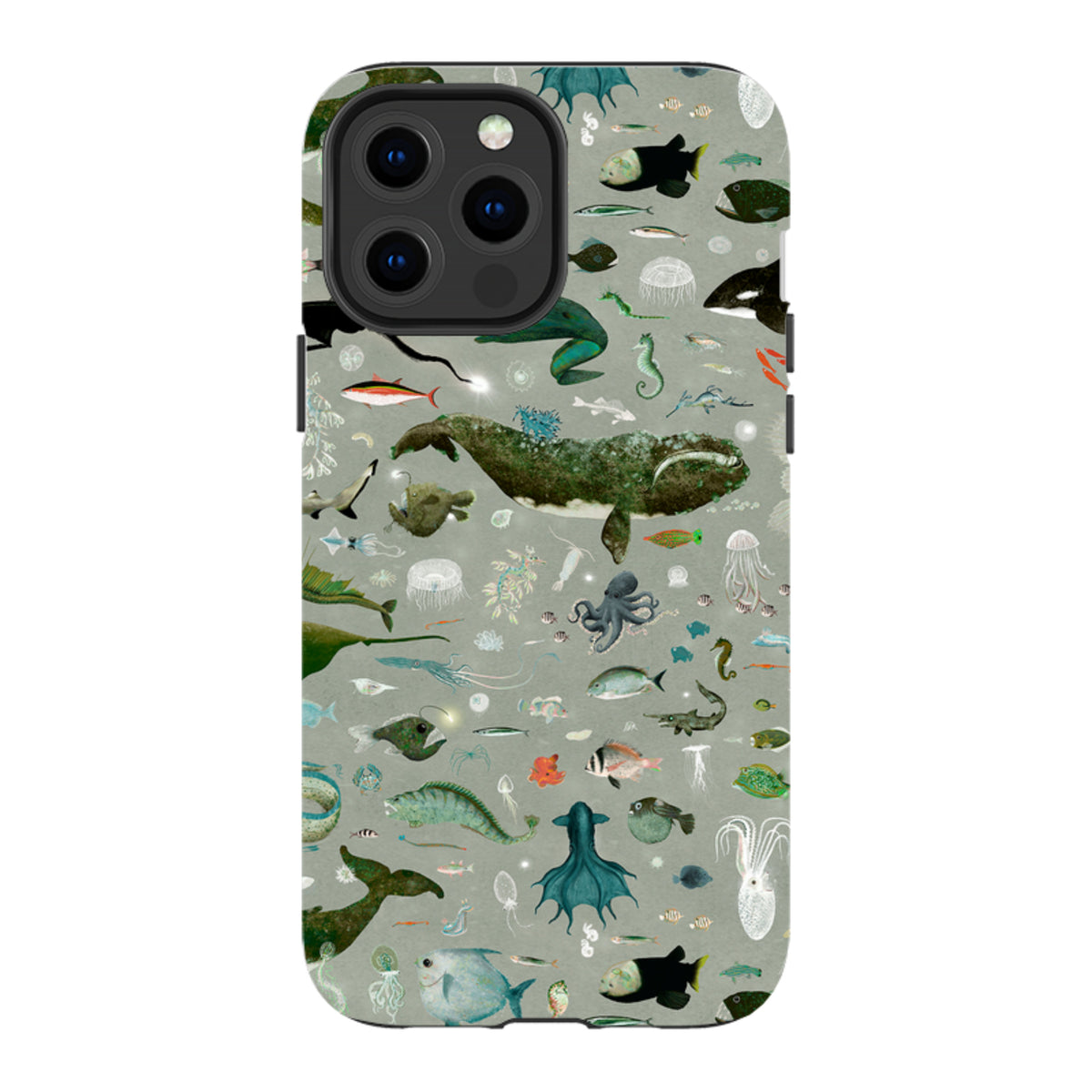 iPhone Tough Case - Moon Shadow By Katherine Quinn