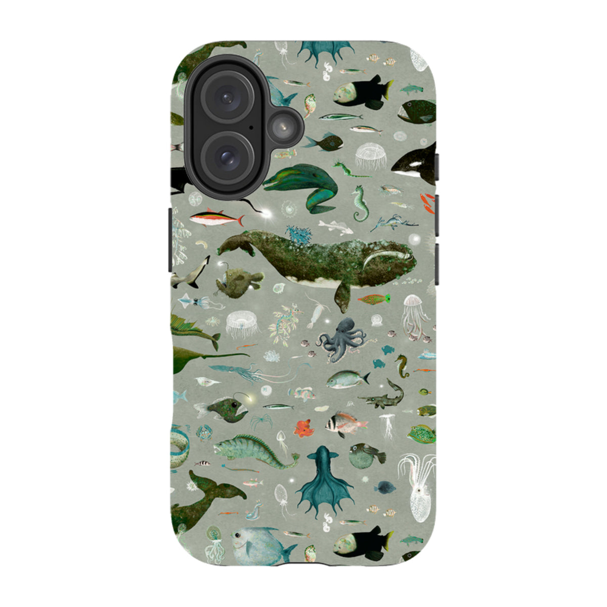 iPhone Tough Case - Moon Shadow By Katherine Quinn