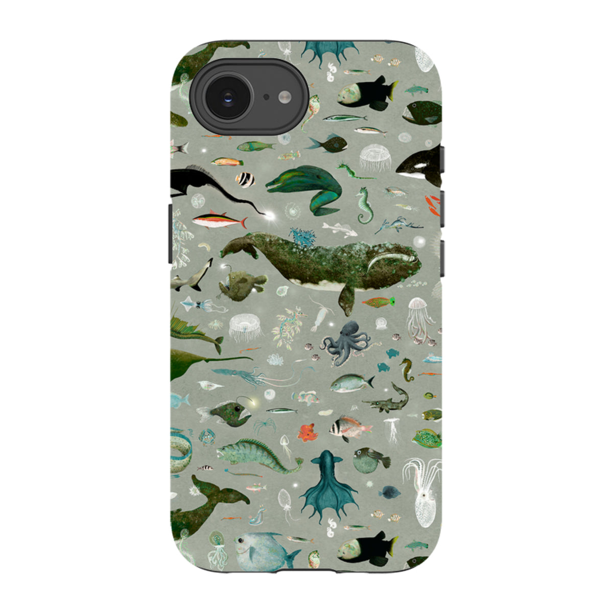 iPhone Tough Case - Moon Shadow By Katherine Quinn