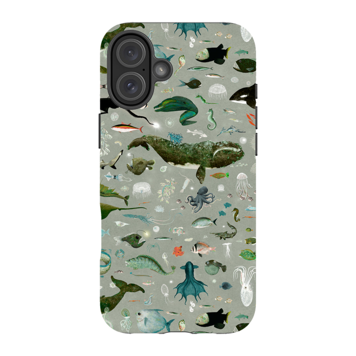 iPhone Tough Case - Moon Shadow By Katherine Quinn