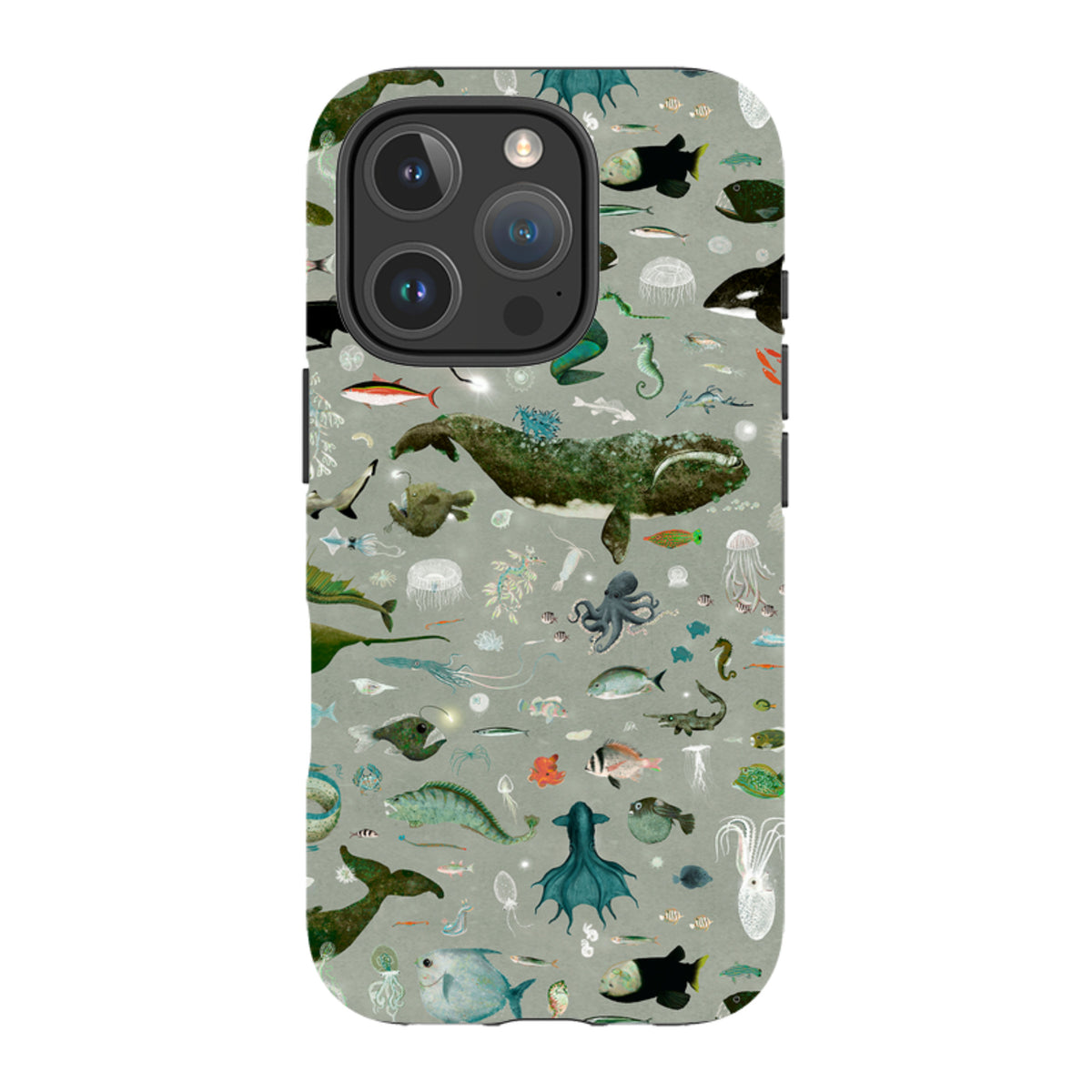 iPhone Tough Case - Moon Shadow By Katherine Quinn