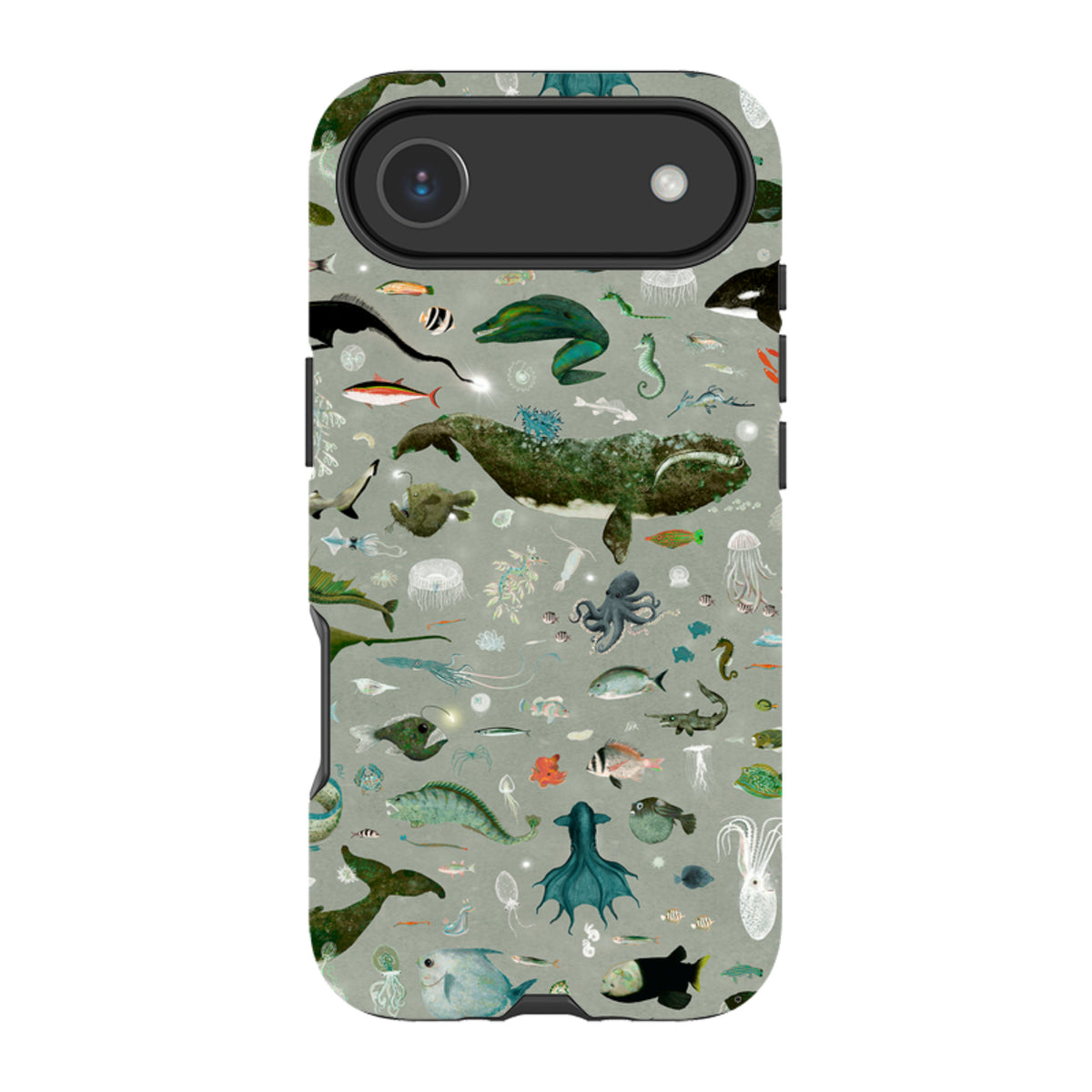 iPhone Tough Case - Moon Shadow By Katherine Quinn
