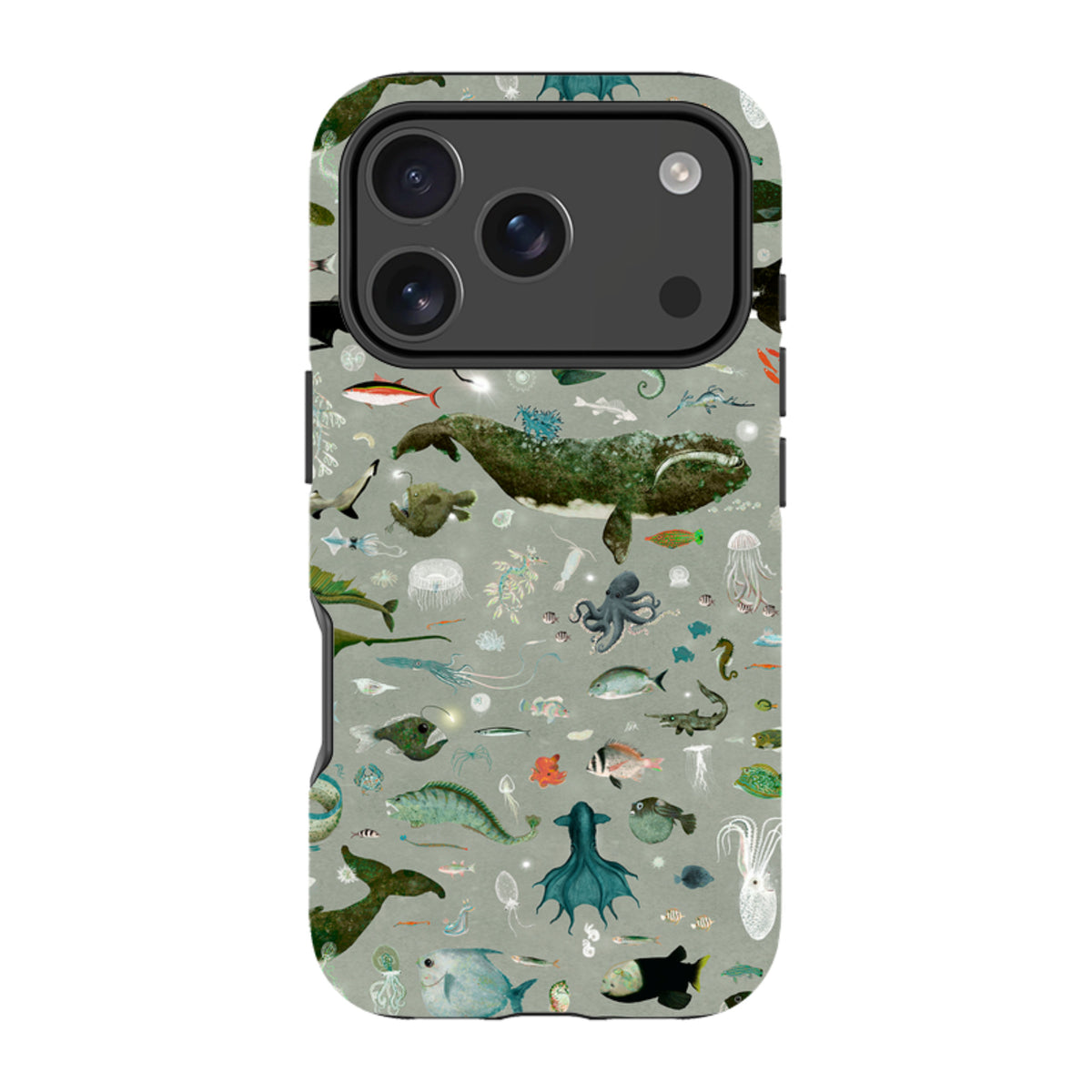iPhone Tough Case - Moon Shadow By Katherine Quinn