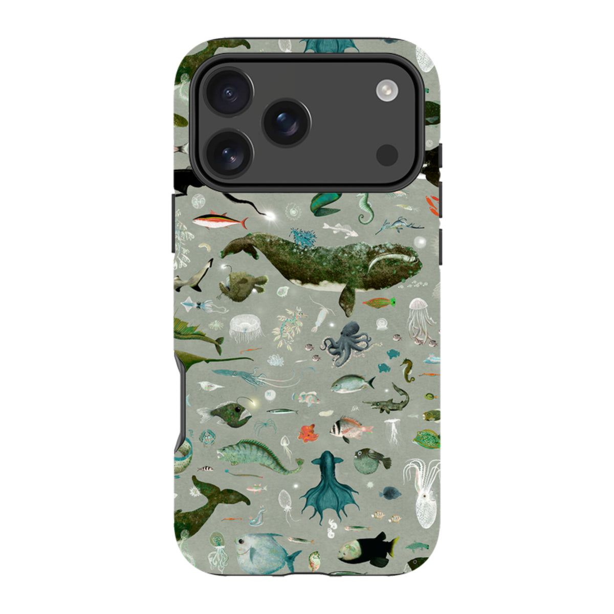 iPhone Tough Case - Moon Shadow By Katherine Quinn