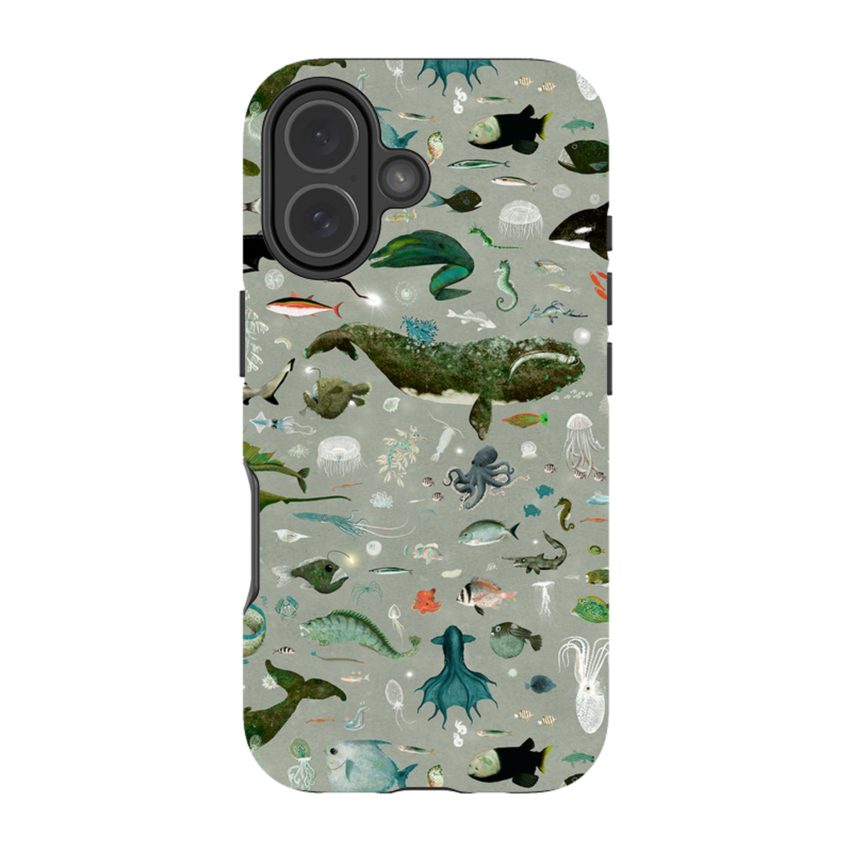 iPhone Tough Case - Moon Shadow By Katherine Quinn