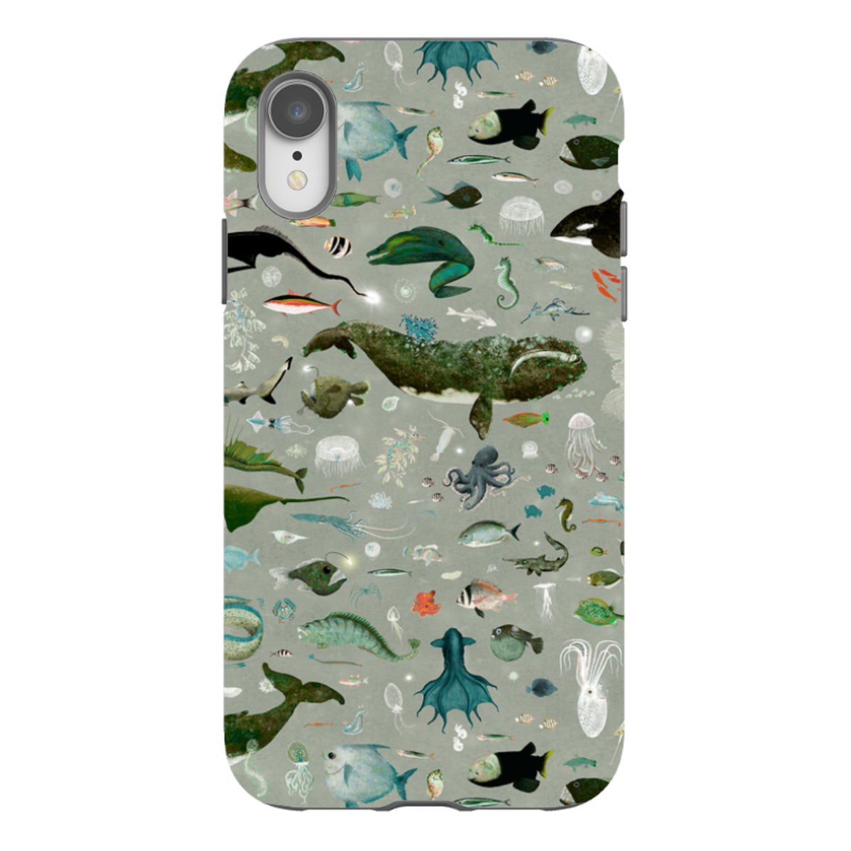 iPhone Tough Case - Moon Shadow By Katherine Quinn