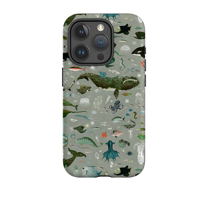 iPhone Tough Case - Moon Shadow By Katherine Quinn