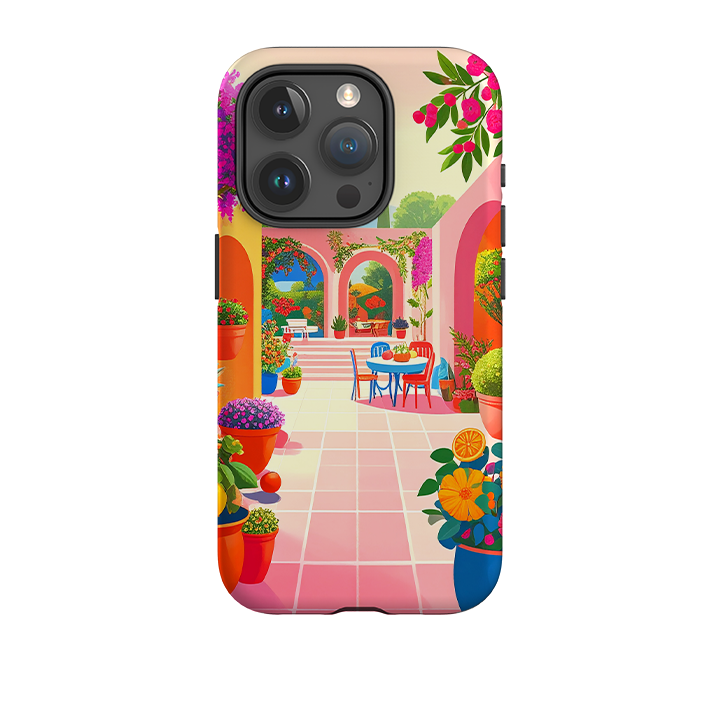 iPhone Tough Case - Morocco Gardens
