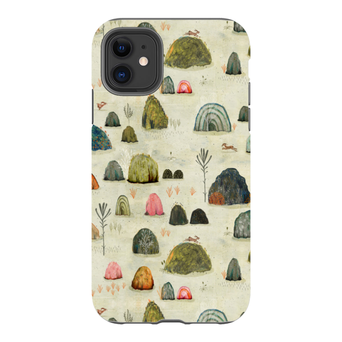 iPhone Tough Case - Mossy Hills By Katherine Quinn