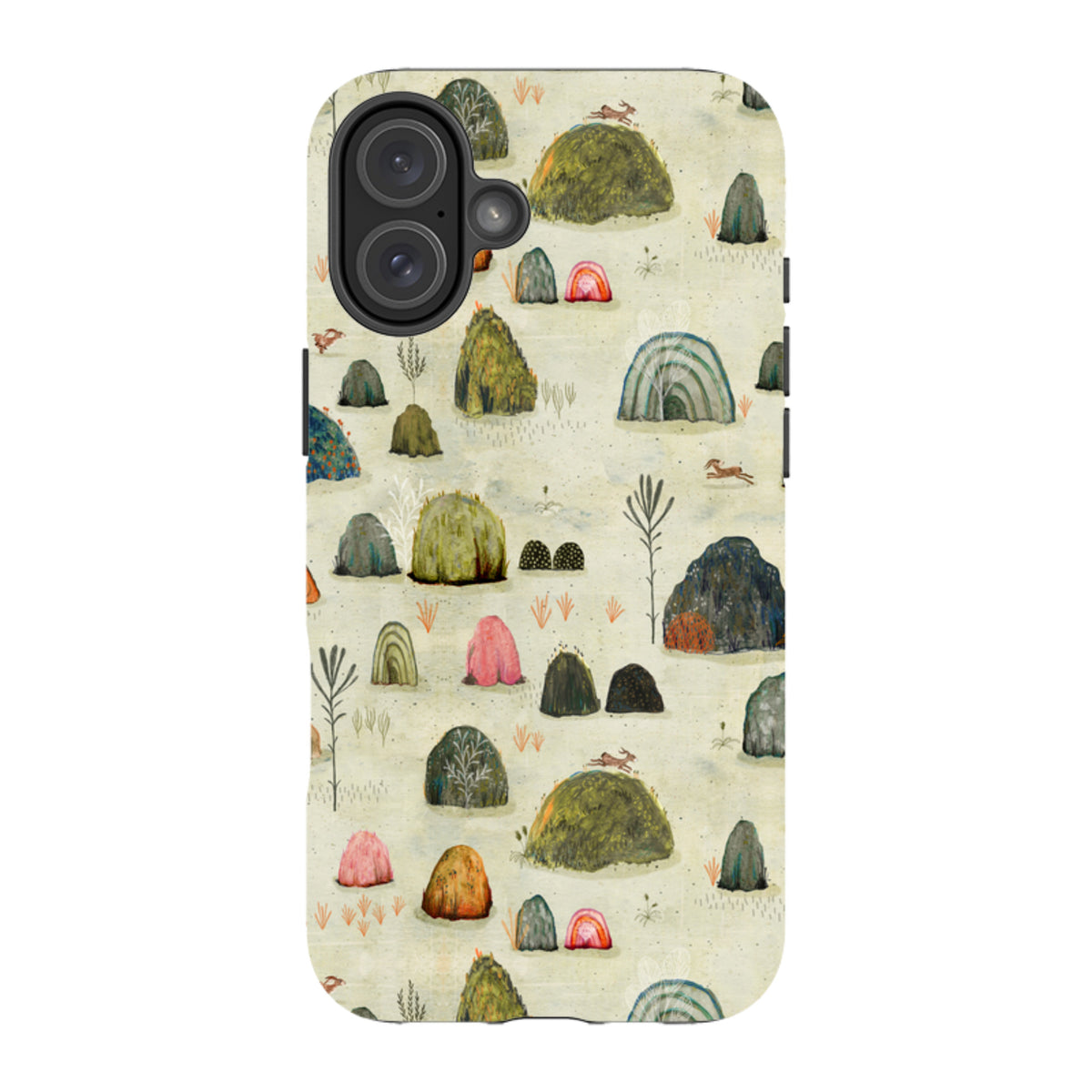 iPhone Tough Case - Mossy Hills By Katherine Quinn