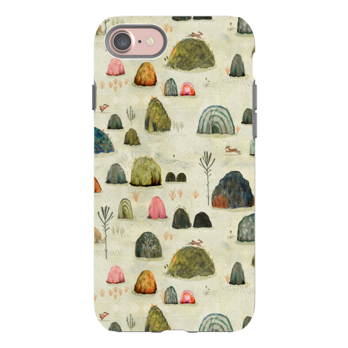 iPhone Tough Case - Mossy Hills By Katherine Quinn