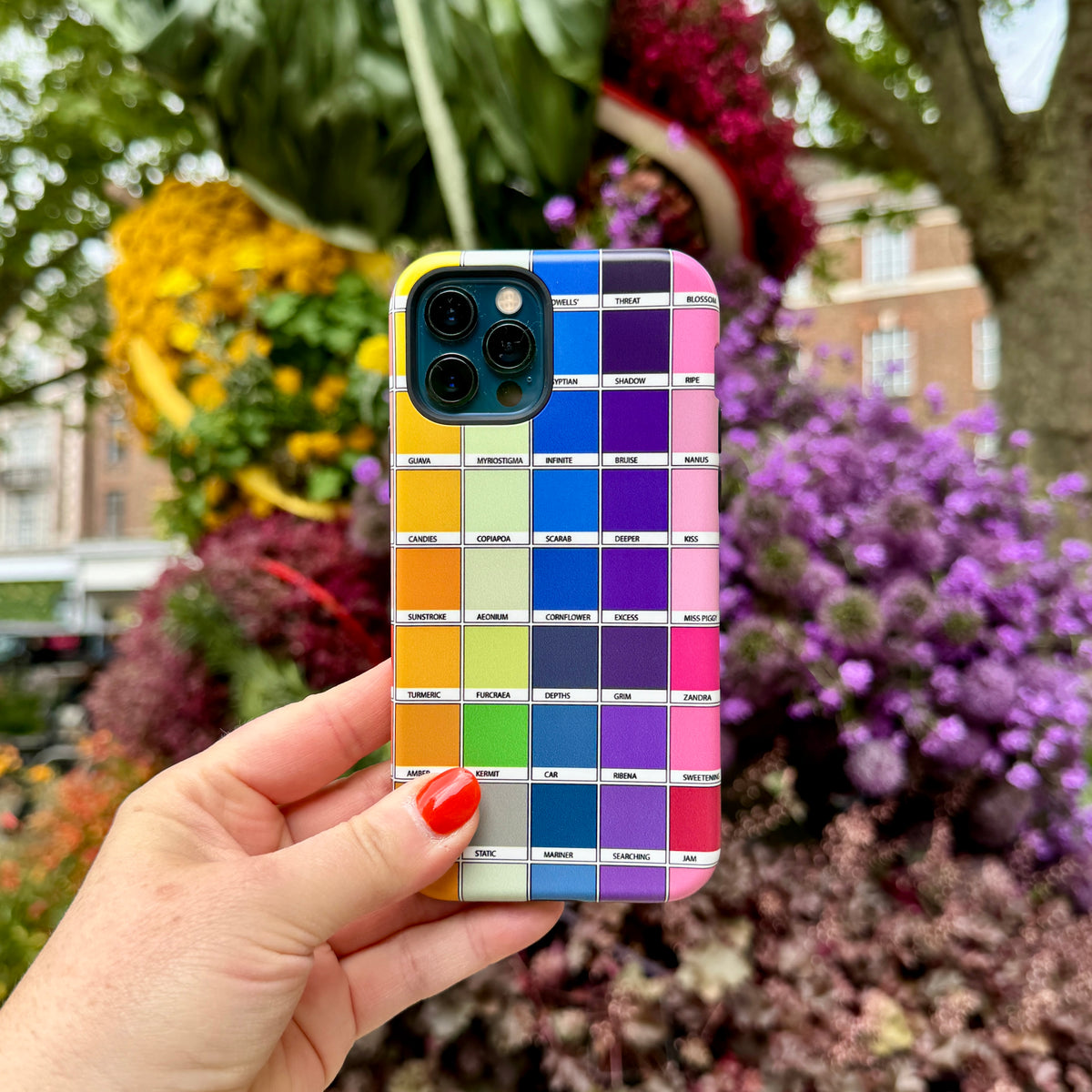 iPhone Tough Case - Multi Chromology By Kitty Joseph