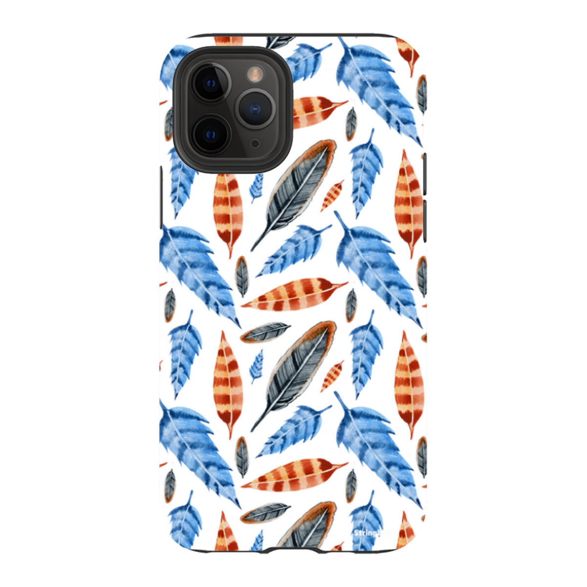 iPhone Tough Case - Multi Feathers