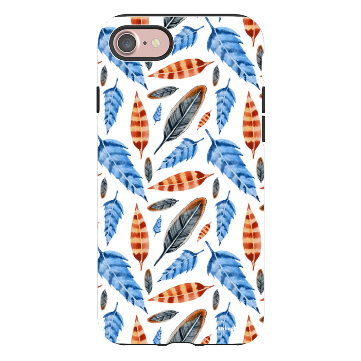 iPhone Tough Case - Multi Feathers