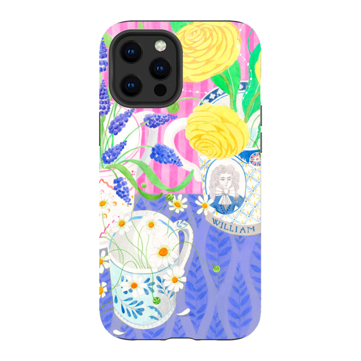iPhone Tough Case - Muscari Flowers By Bex Parkin