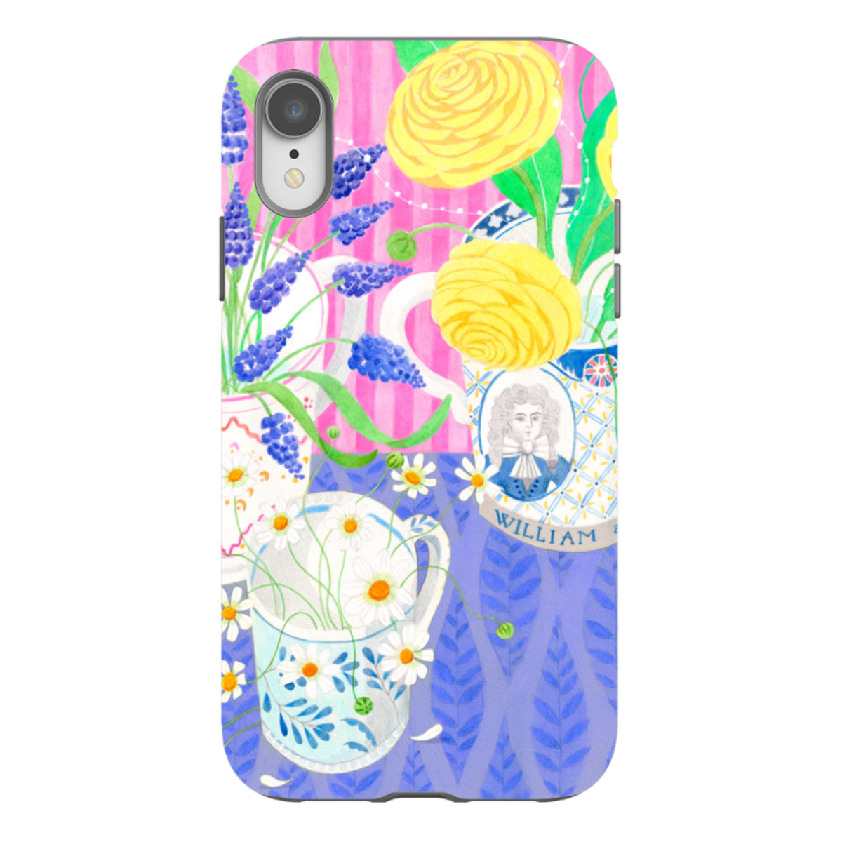iPhone Tough Case - Muscari Flowers By Bex Parkin