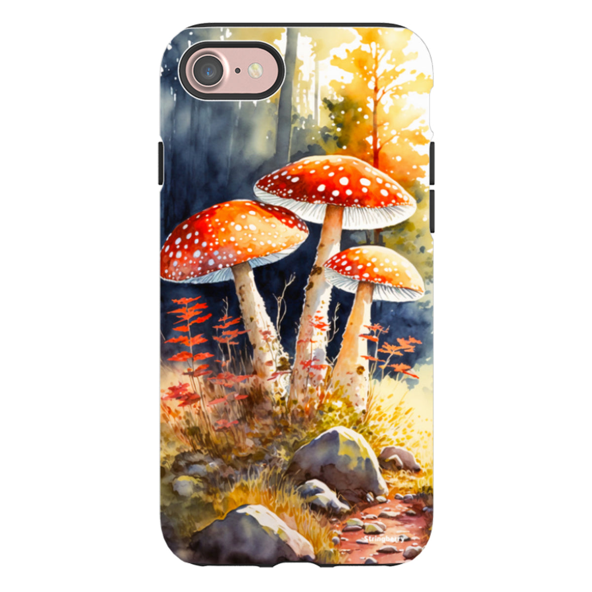 iPhone Tough Case - Mushroom Colour I