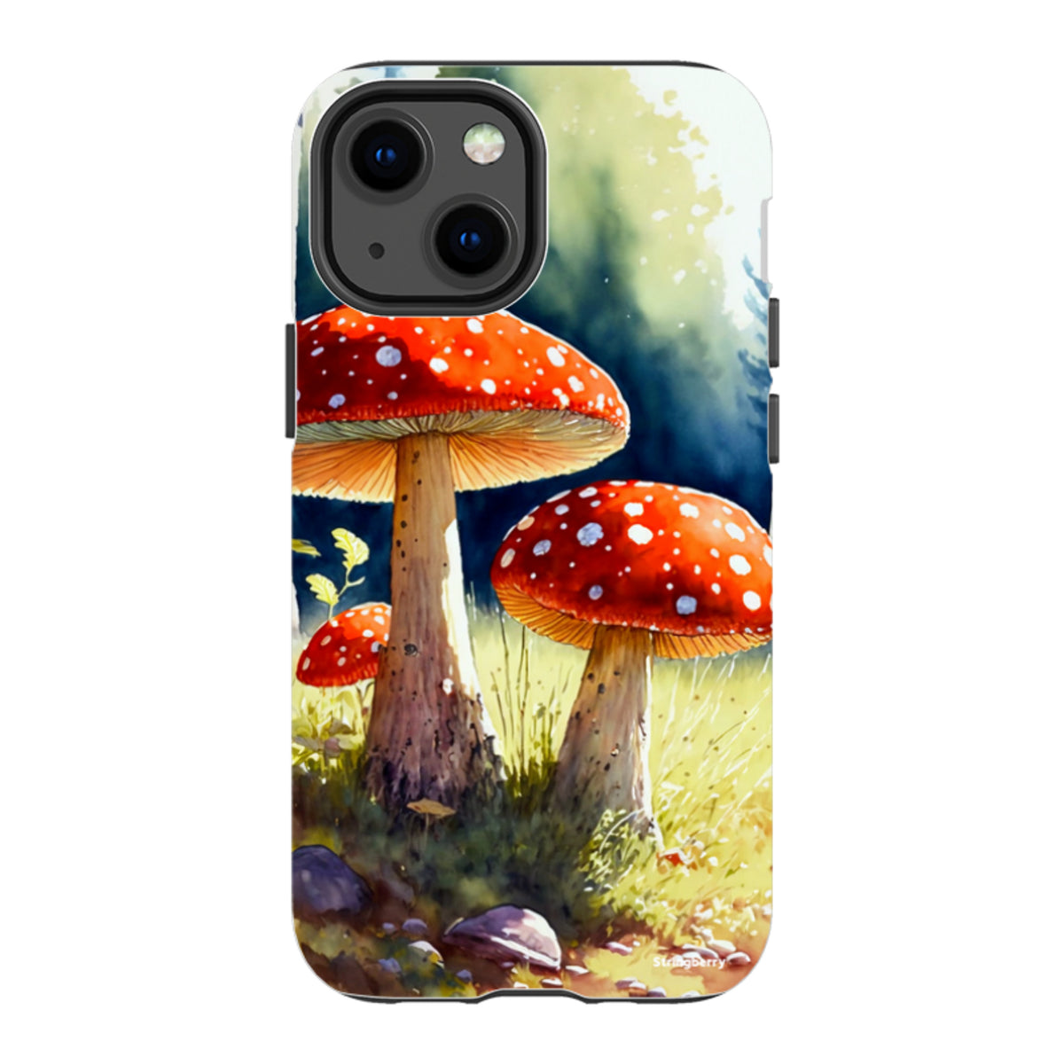 iPhone Tough Case - Mushroom Colour III