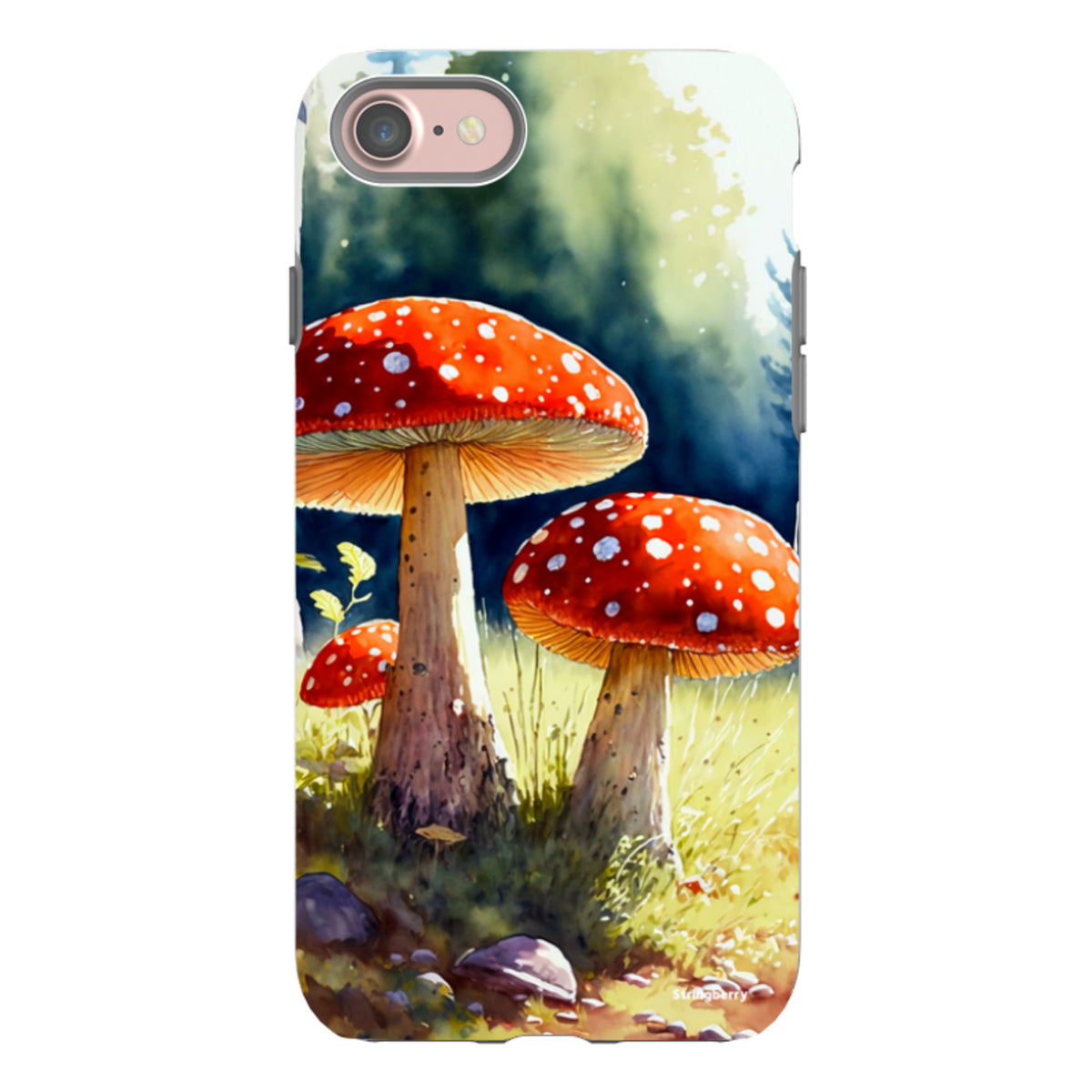 iPhone Tough Case - Mushroom Colour III