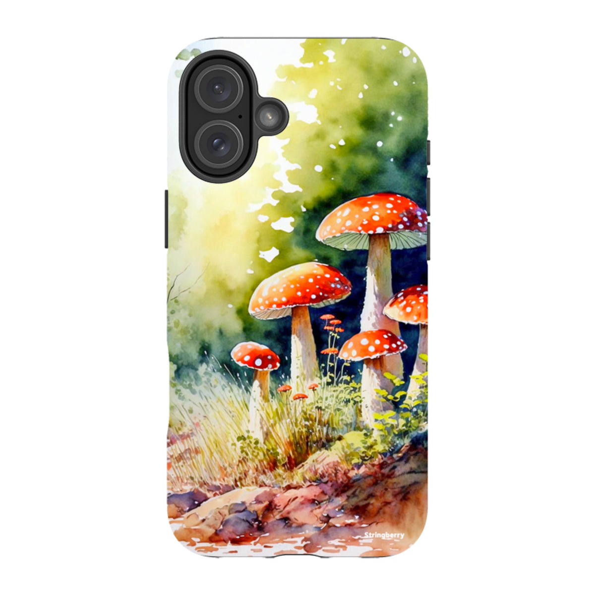 iPhone Tough Case - Mushroom Colour IV