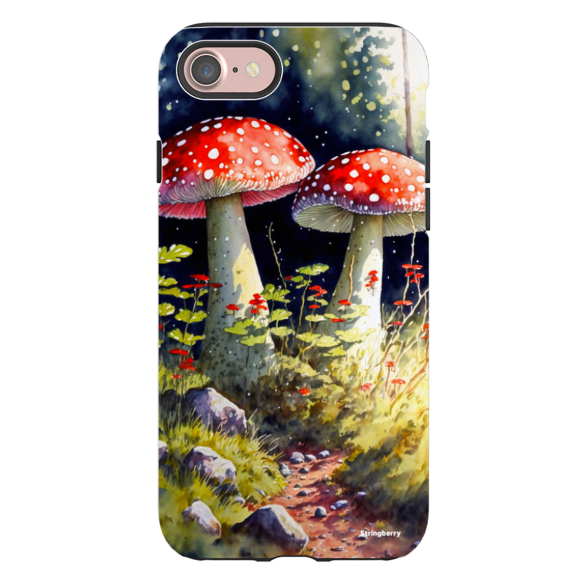 iPhone Tough Case - Mushroom Colour V