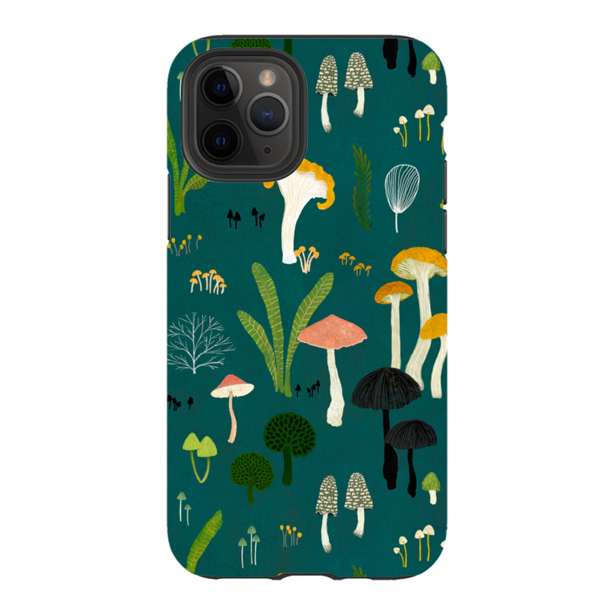 iPhone Tough Case - Mushroom Lake By Katherine Quinn