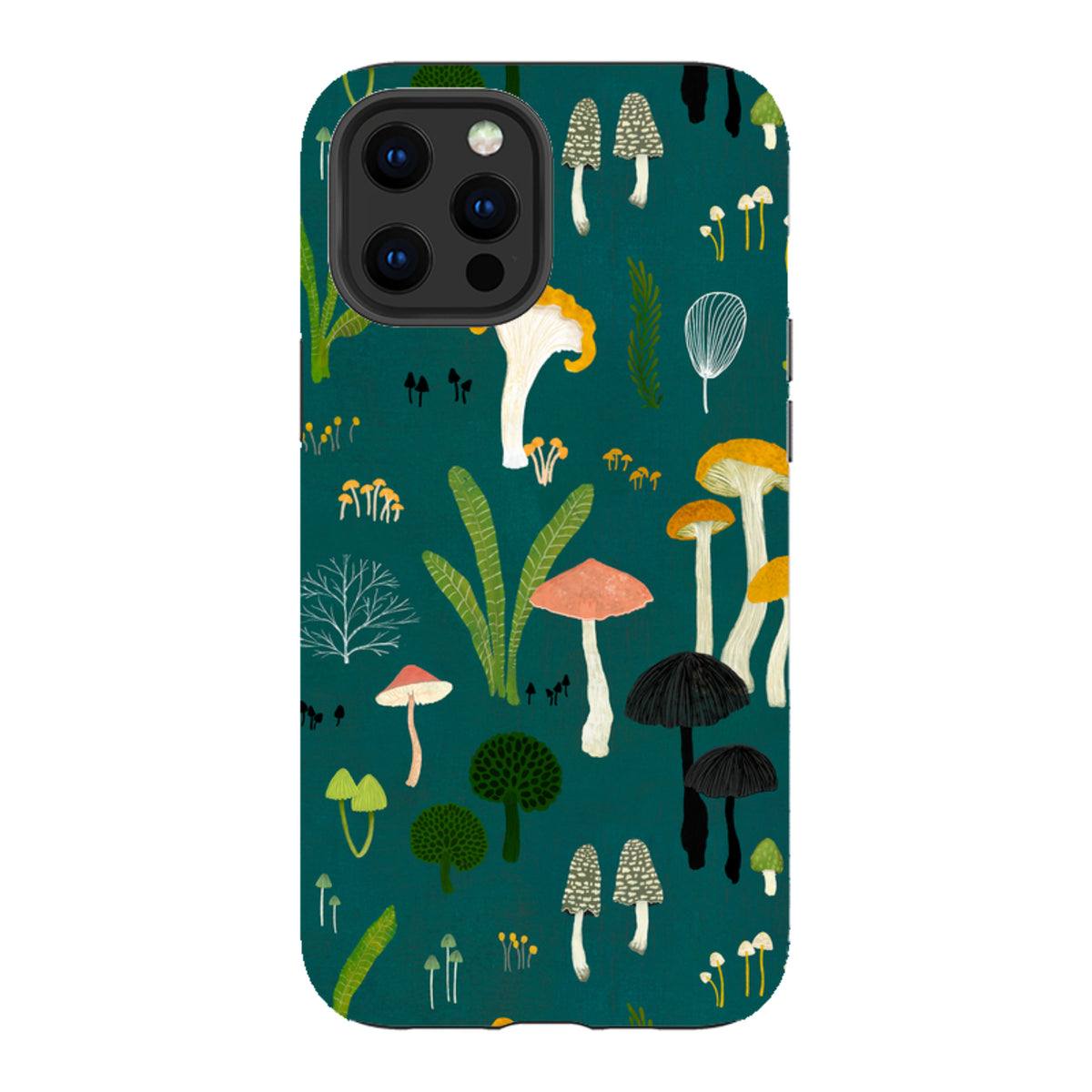 iPhone Tough Case - Mushroom Lake By Katherine Quinn