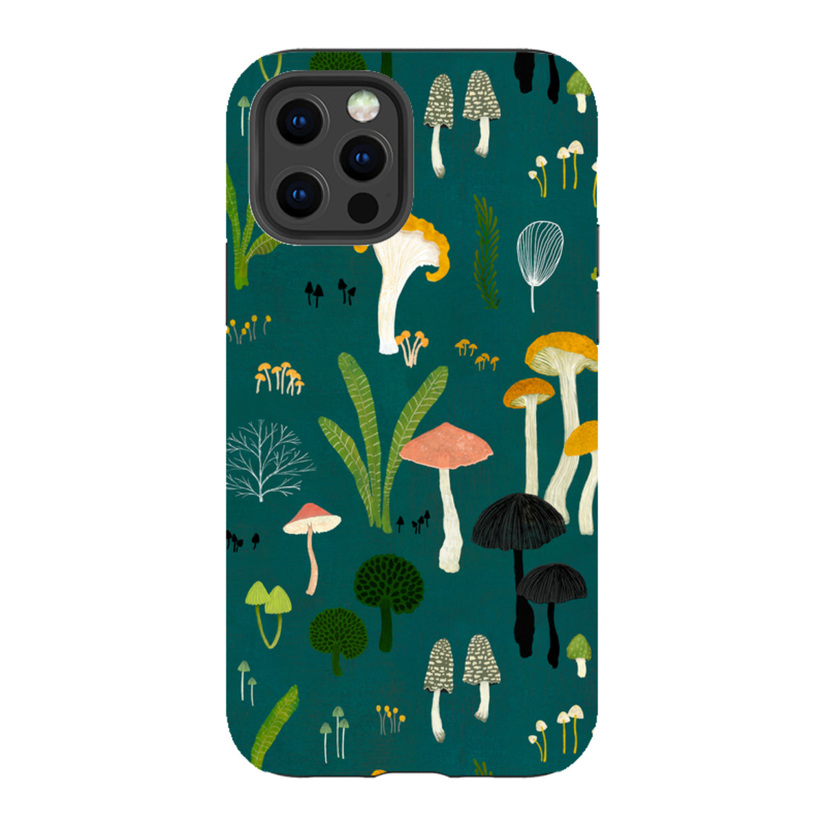 iPhone Tough Case - Mushroom Lake By Katherine Quinn