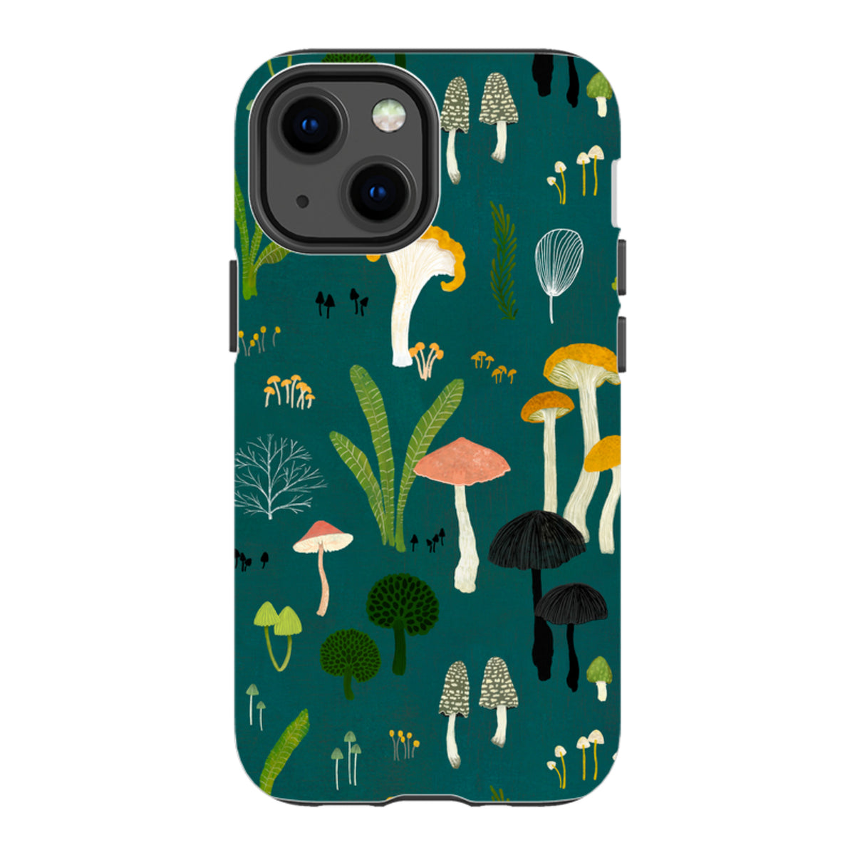 iPhone Tough Case - Mushroom Lake By Katherine Quinn