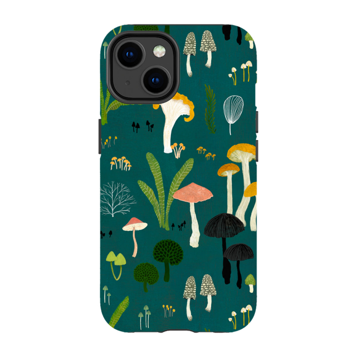 iPhone Tough Case - Mushroom Lake By Katherine Quinn