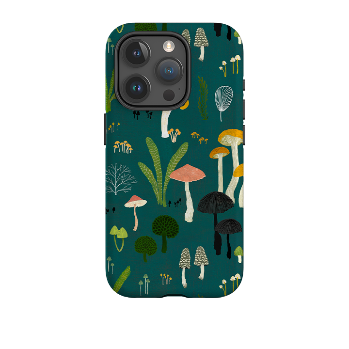 iPhone Tough Case - Mushroom Lake By Katherine Quinn