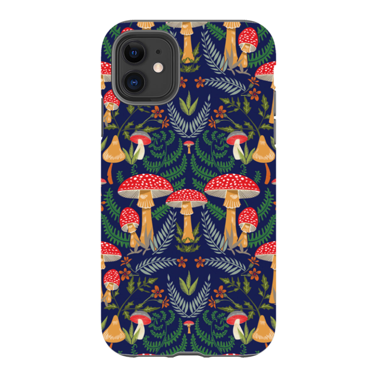 iPhone Tough Case - Mushroom Magic By Kate Heiss