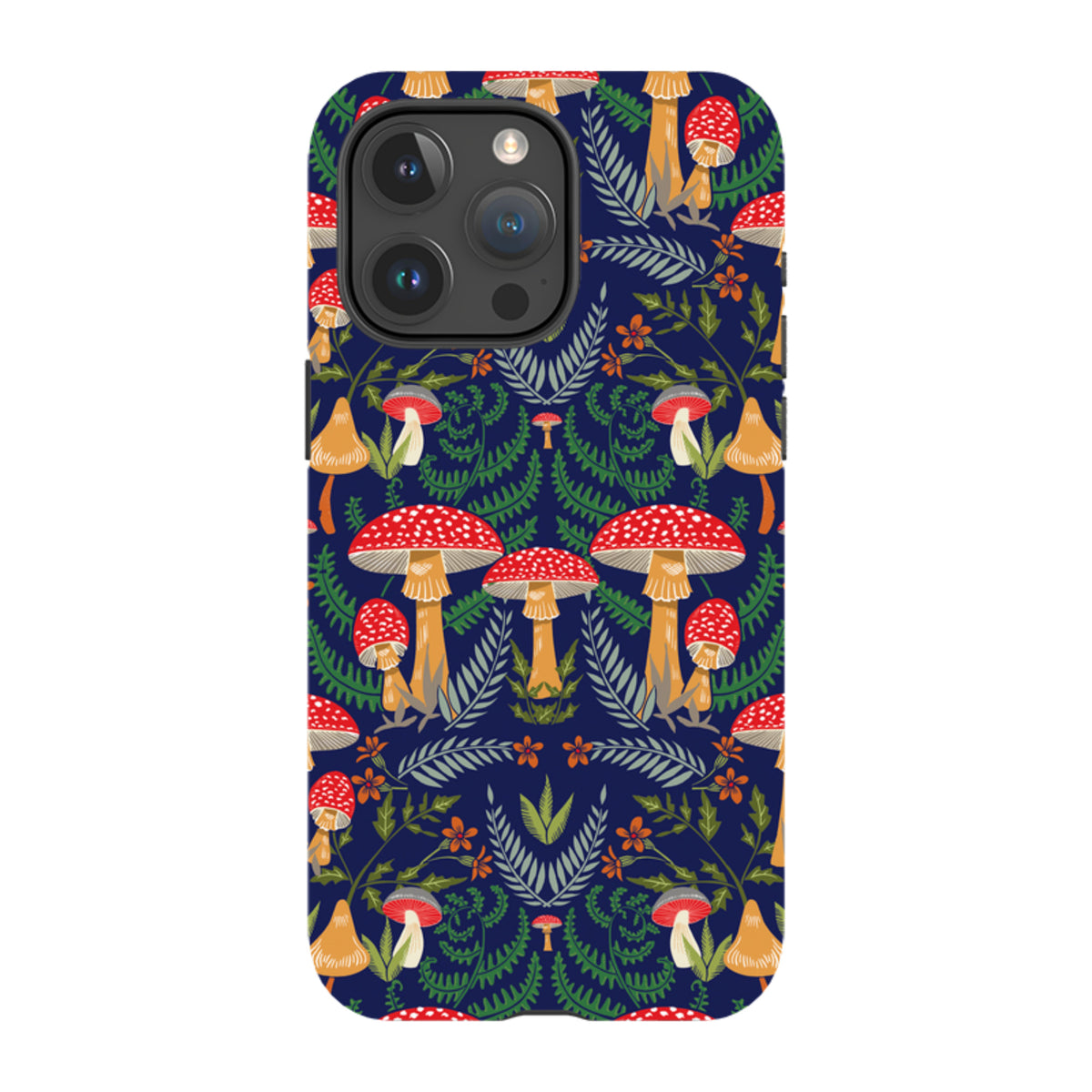 iPhone Tough Case - Mushroom Magic By Kate Heiss
