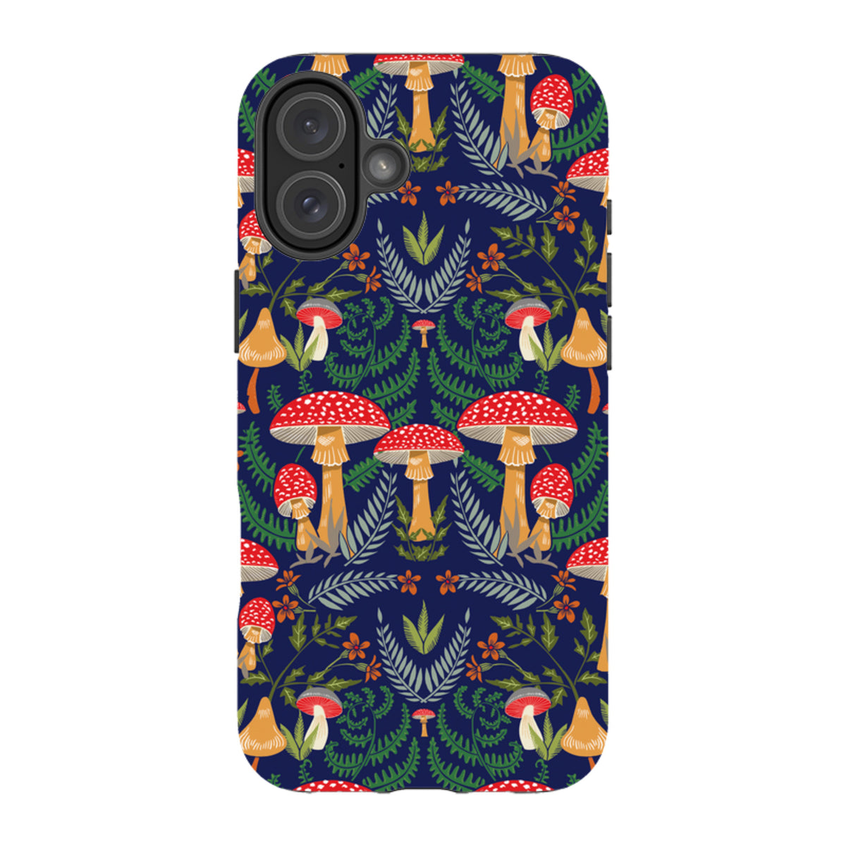 iPhone Tough Case - Mushroom Magic By Kate Heiss
