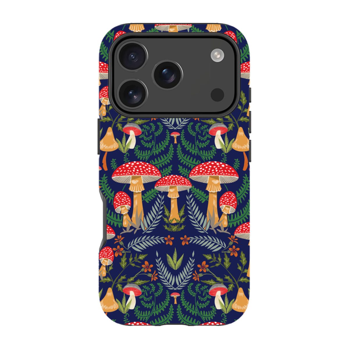 iPhone Tough Case - Mushroom Magic By Kate Heiss