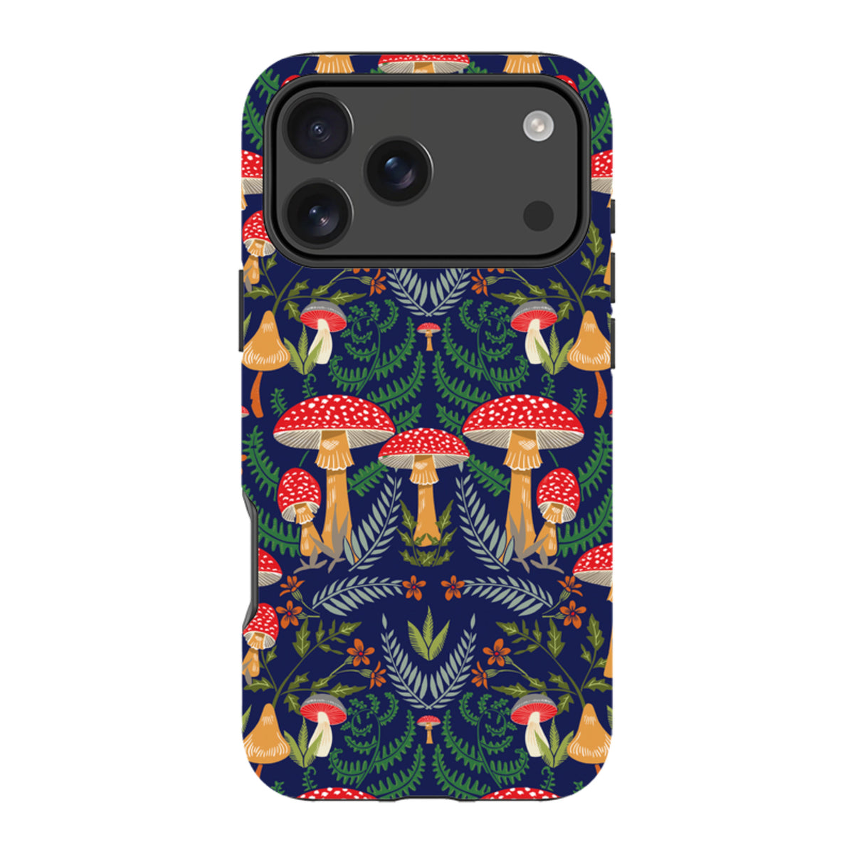 iPhone Tough Case - Mushroom Magic By Kate Heiss