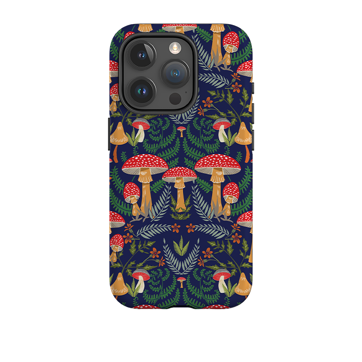 iPhone Tough Case - Mushroom Magic By Kate Heiss
