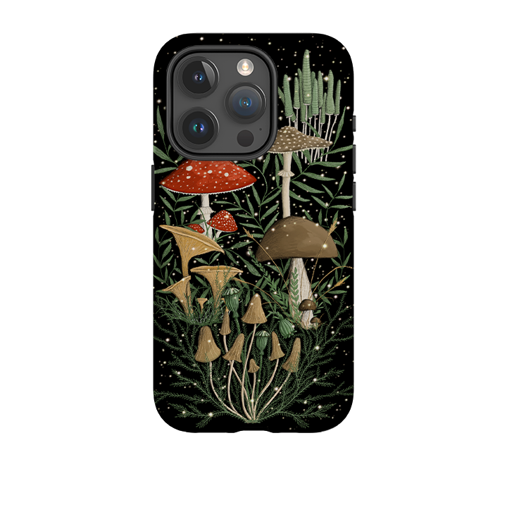 iPhone Tough Case - Mushroom Magic By Maja Lindberg
