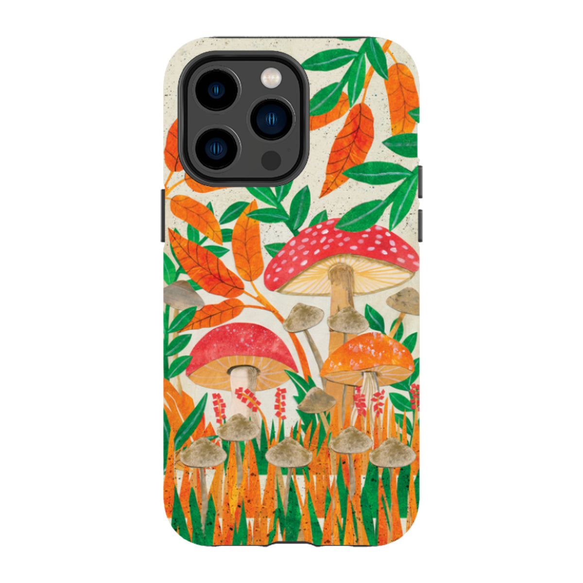 iPhone Tough Case - Mushroom Magic By Tracey English