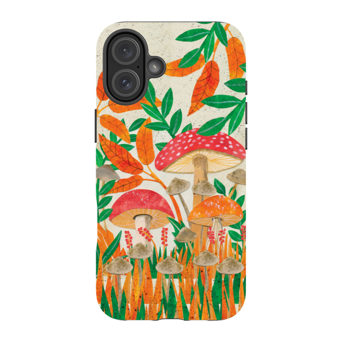 iPhone Tough Case - Mushroom Magic By Tracey English
