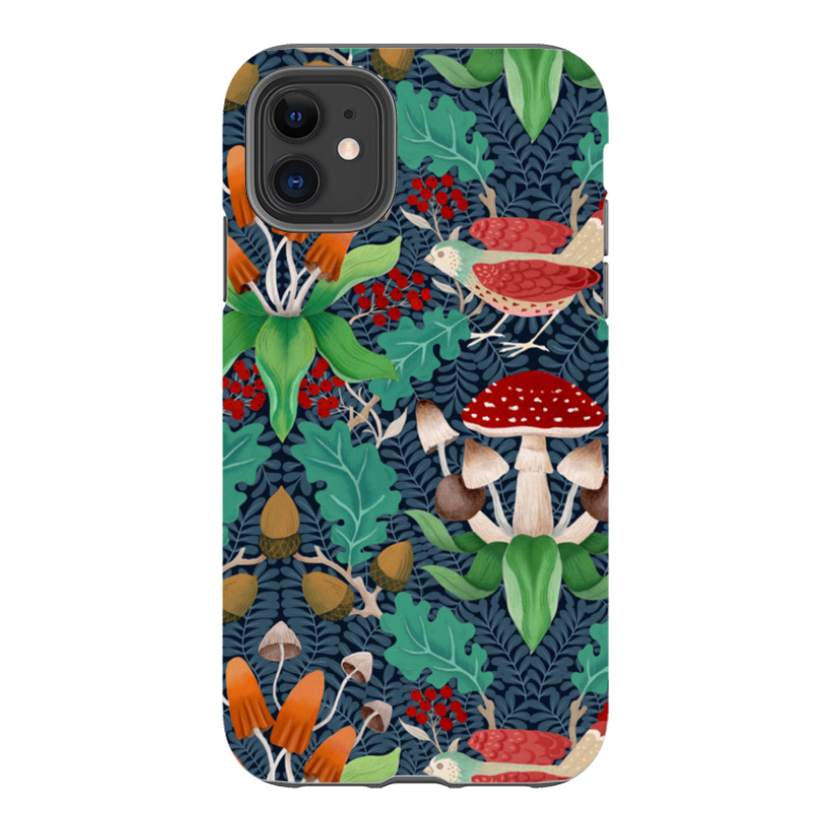 iPhone Tough Case - Mushrooms By Bex Parkin
