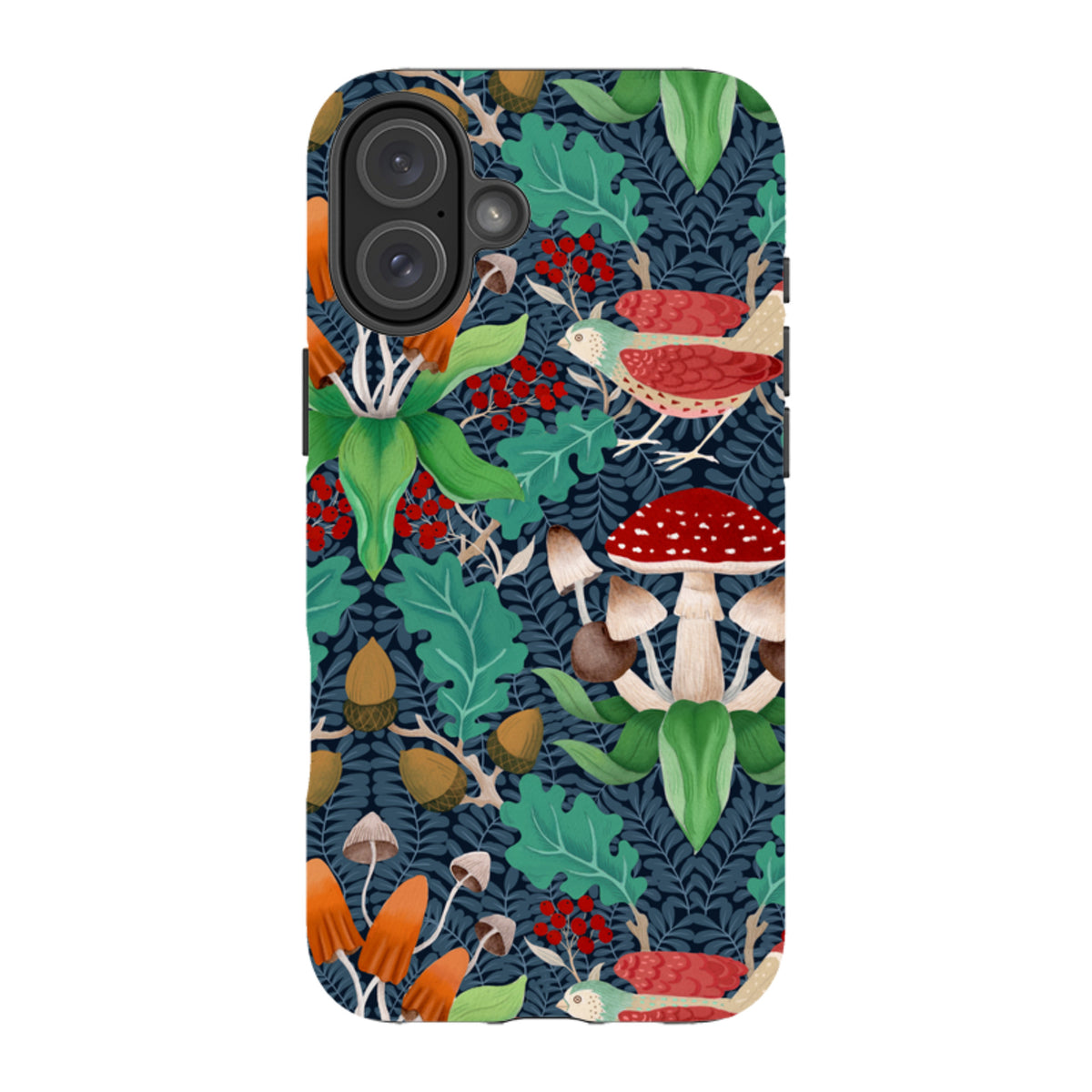 iPhone Tough Case - Mushrooms By Bex Parkin