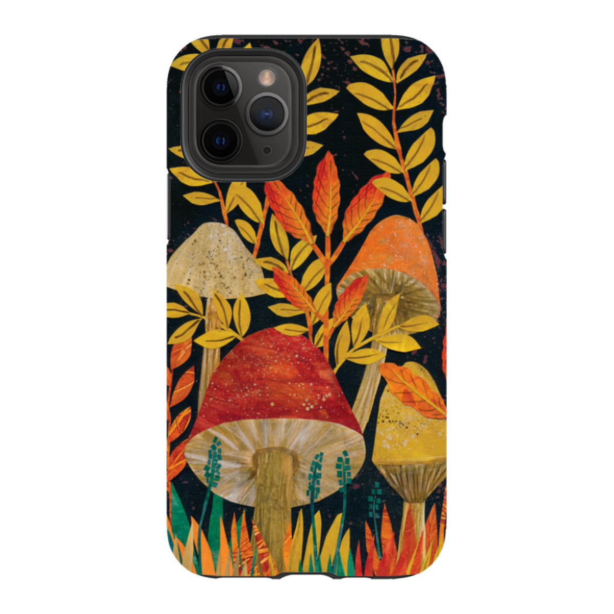 iPhone Tough Case - Mushrooms By Tracey English