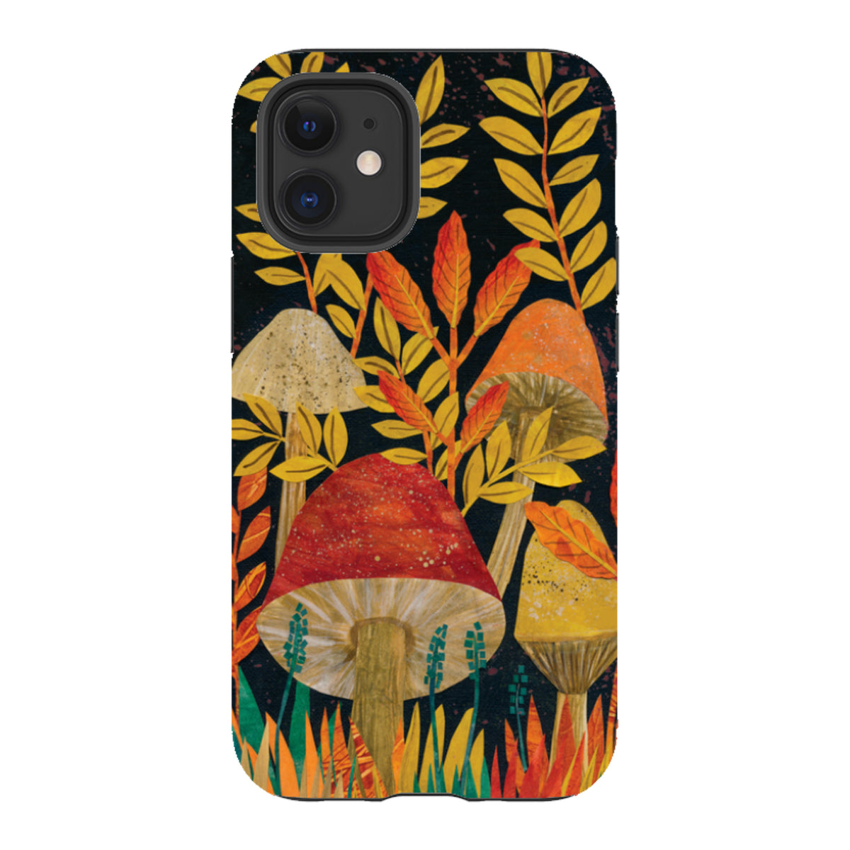 iPhone Tough Case - Mushrooms By Tracey English