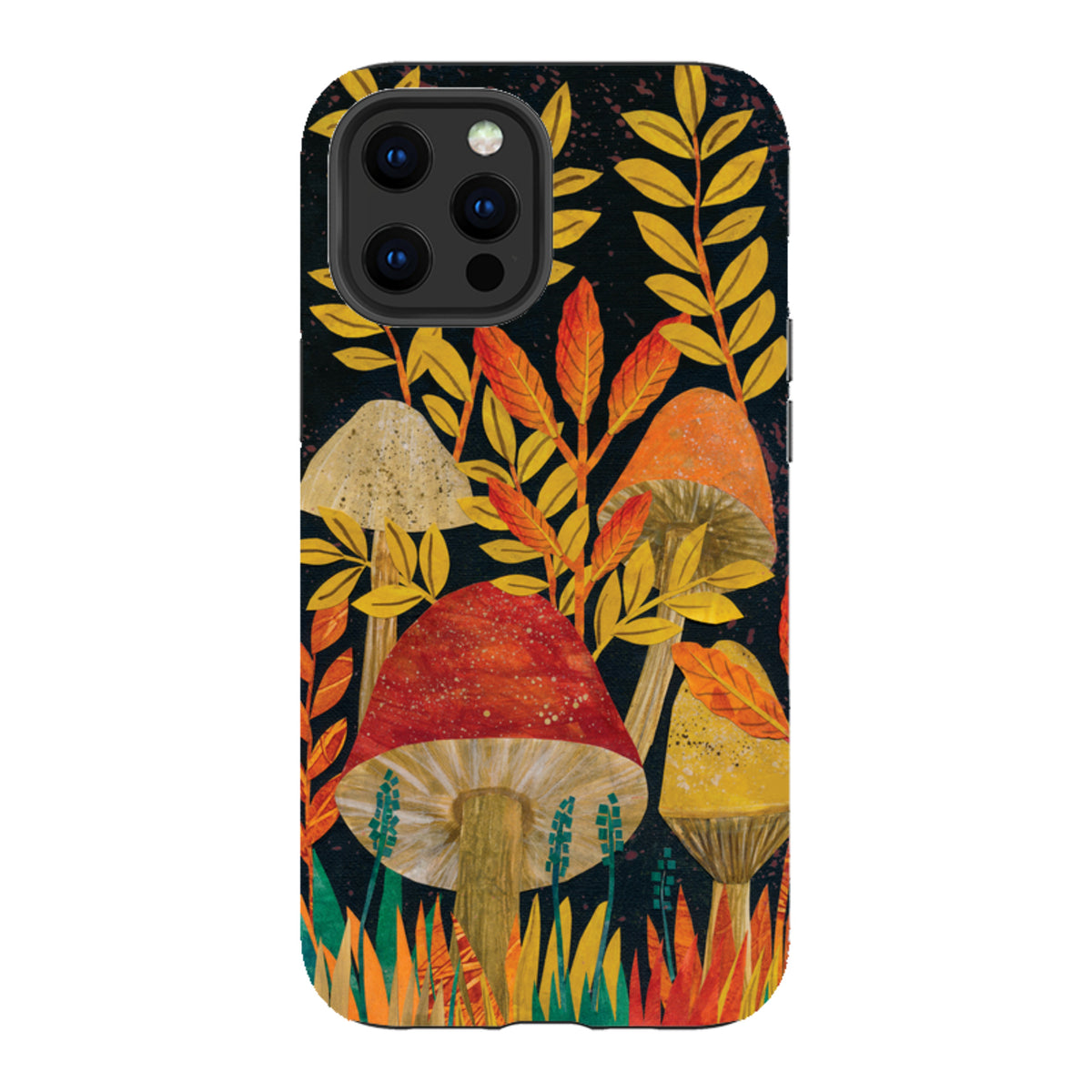 iPhone Tough Case - Mushrooms By Tracey English