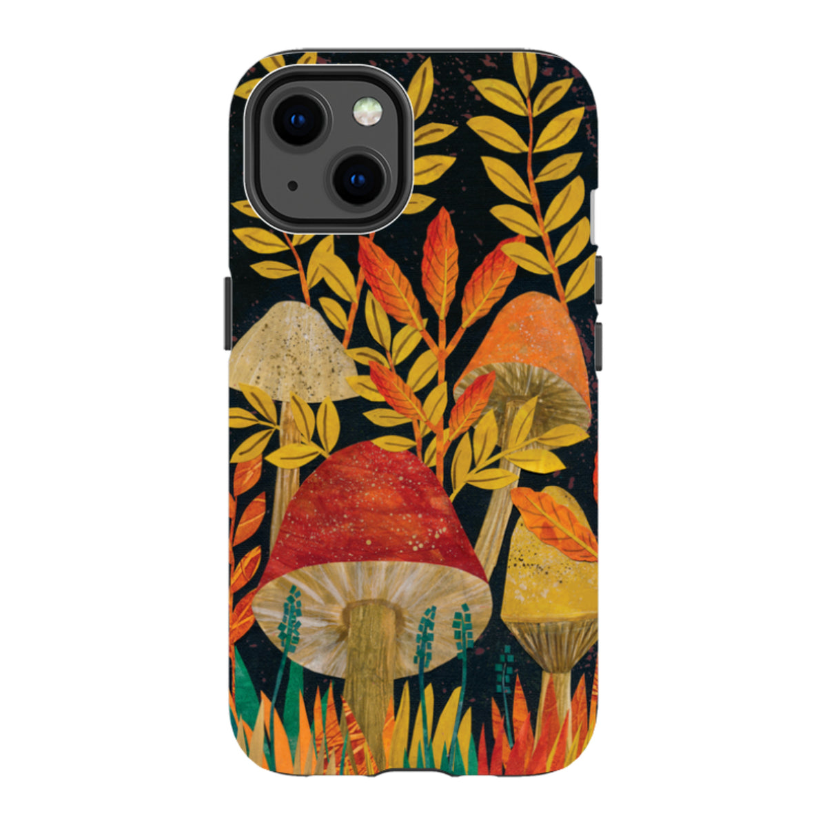 iPhone Tough Case - Mushrooms By Tracey English