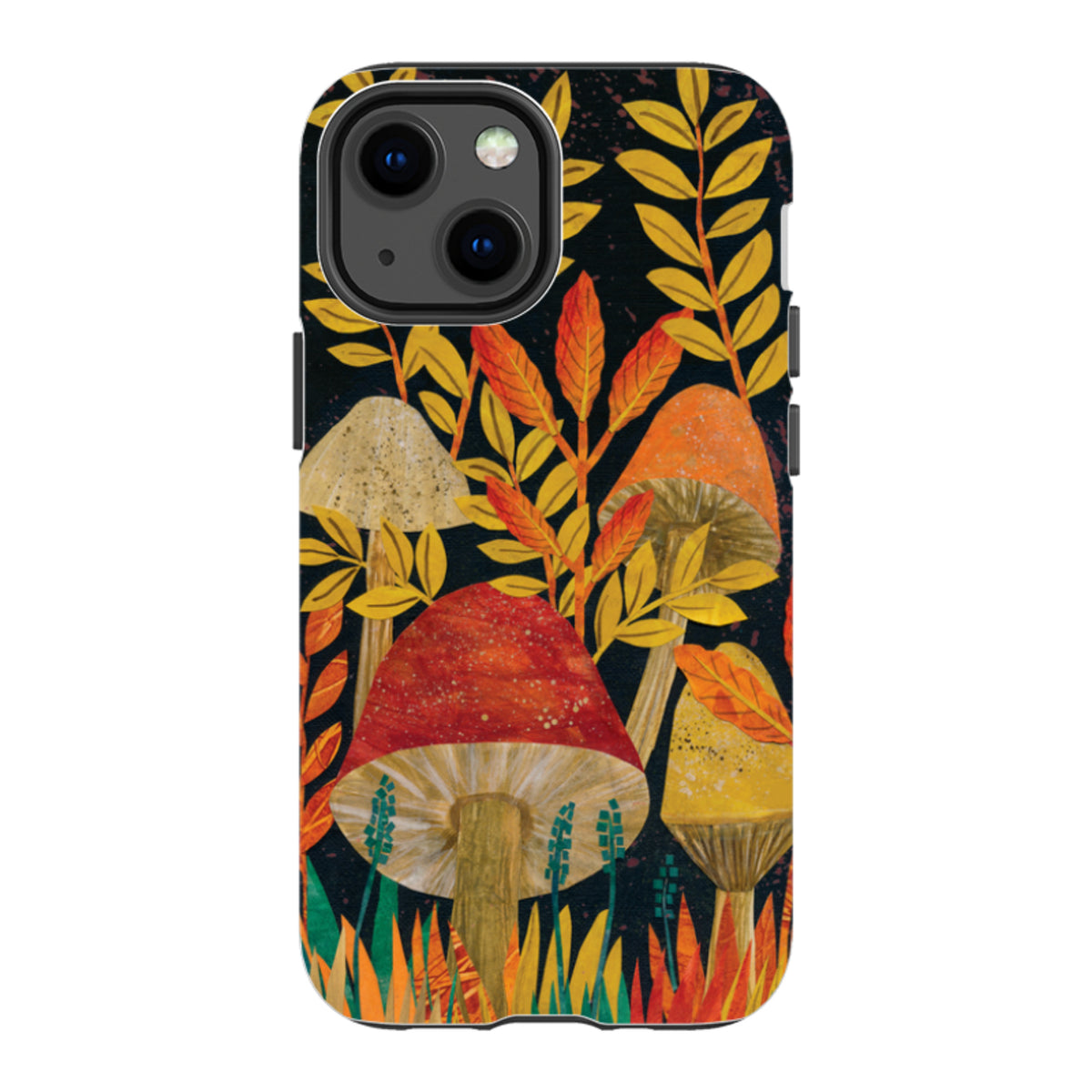 iPhone Tough Case - Mushrooms By Tracey English