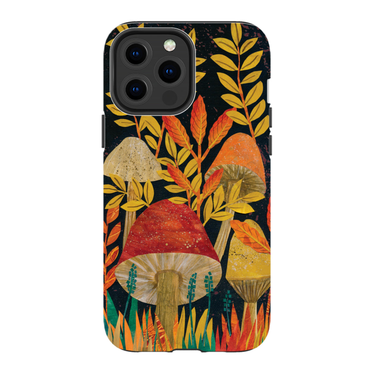 iPhone Tough Case - Mushrooms By Tracey English
